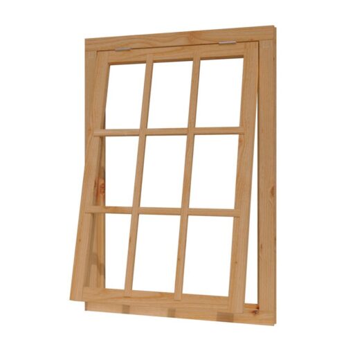 douglas uitzetraam enkel 768x1168 + kozijn 902x1302mm onbeh.