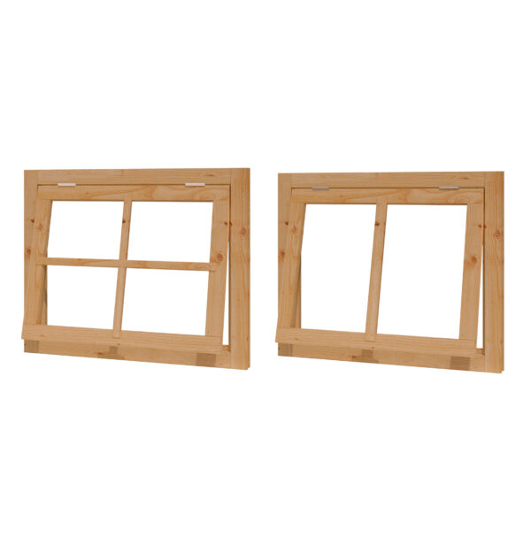 douglas uitzetraam enkel 812x642 +kozijn 946x776mm onbeh.