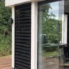 douglas steellook verstelbare shutter wandmodule 1000x2300mm bxh (zwart gespoten)