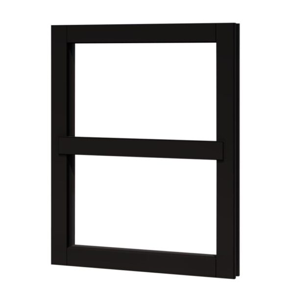 douglas vastraam kozijnmaat 642x812 sponningmaat 592x762mm zwart gespoten