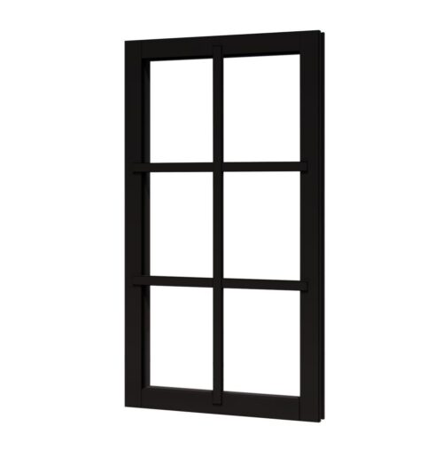 douglas vastraam kozijnmaat 642x1168 sponningmaat 592x1118mm zwart gespoten