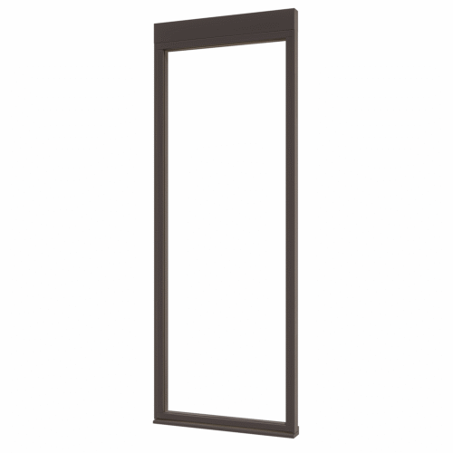 douglas steellook glaswand a 00 (845x2300) + stelkozijnset zw gespoten (gelaagd dubbelglas)