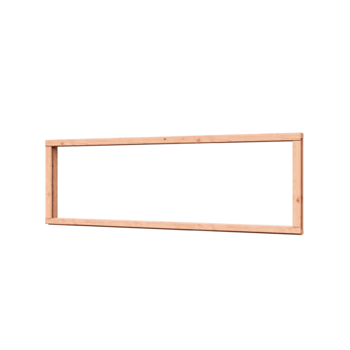 douglas zijlicht vastraam kozijnmaat 450x1450 sponningmaat 400x1400mm onbeh.