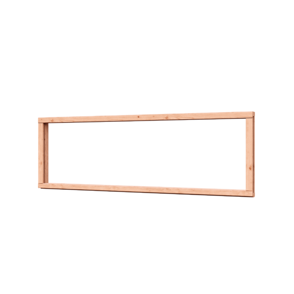 douglas zijlicht vastraam kozijnmaat 450x1450 sponningmaat 400x1400mm onbeh.