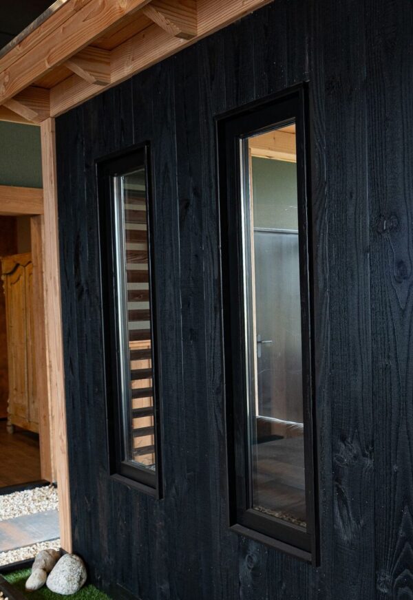 douglas zijlicht vastraam kozijnmaat 450x1450 sponningmaat 400x1400mm onbeh.