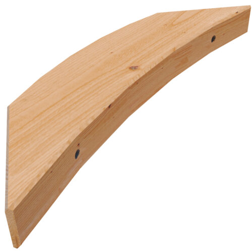 rechte schoor 45x145x750mm onbehandeld, gedroogd en geschaafd (kopie)