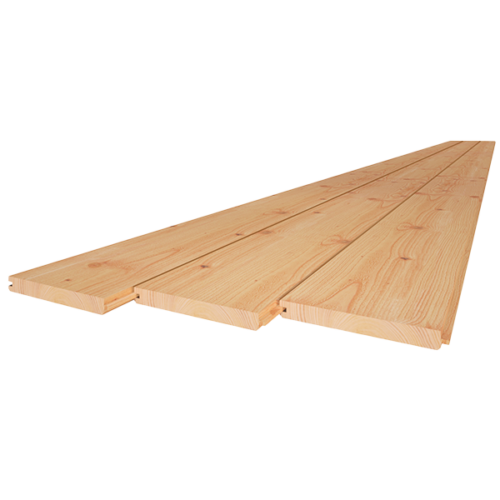 vellingdelen douglas 18x168x5000mm onbehandeld, kunstmatig gedroogd en geschaafd